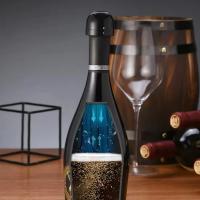 Tapa De Vino De Acero Inoxidable Pulido Premium Con Marcador De Fecha Y Tapa De Plástico Para Botella De Vino Tinto - details 3