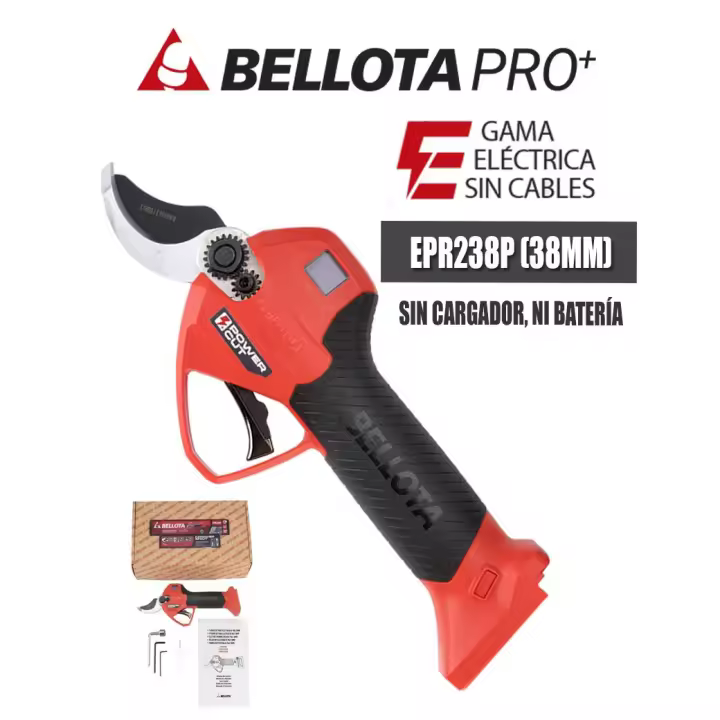 TIJERA ELÉCTRICA BELLOTA EPR238P (38mm) (Sin cargador, ni baterías) - I.V.A INCLUIDO - 1