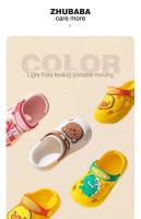 Zapatillas De Casa Para Niños Dibujos Animados Cómodas Y Seguras Antideslizantes Verano Diseño Nuevo Unisex PVC Cierre Redondo - details 3