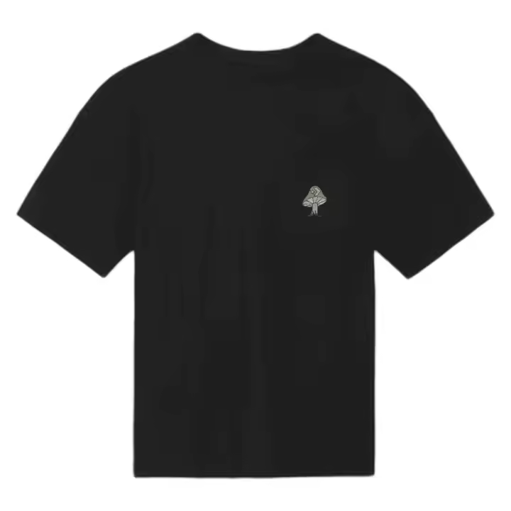 Camisetas De Manga Corta Converse para Hombre en color Negro - 1