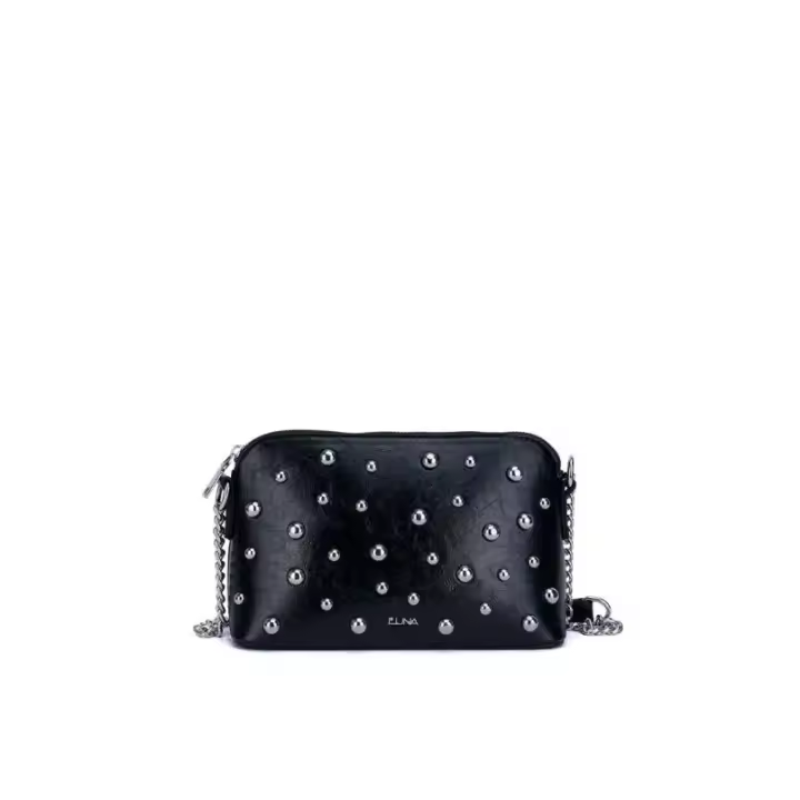Bolso bandolera pequeña LUNA DK macarella ch negro - 1