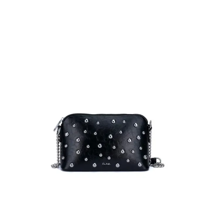 Bolso bandolera pequeña LUNA DK macarella ch negro - 1