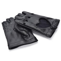 Guantes De Motociclista Para Mujer Punk De Cuero Sin Dedos Para Baile Y Conducción Estilo Biker Adulto Material Principal Poliéster - details 9
