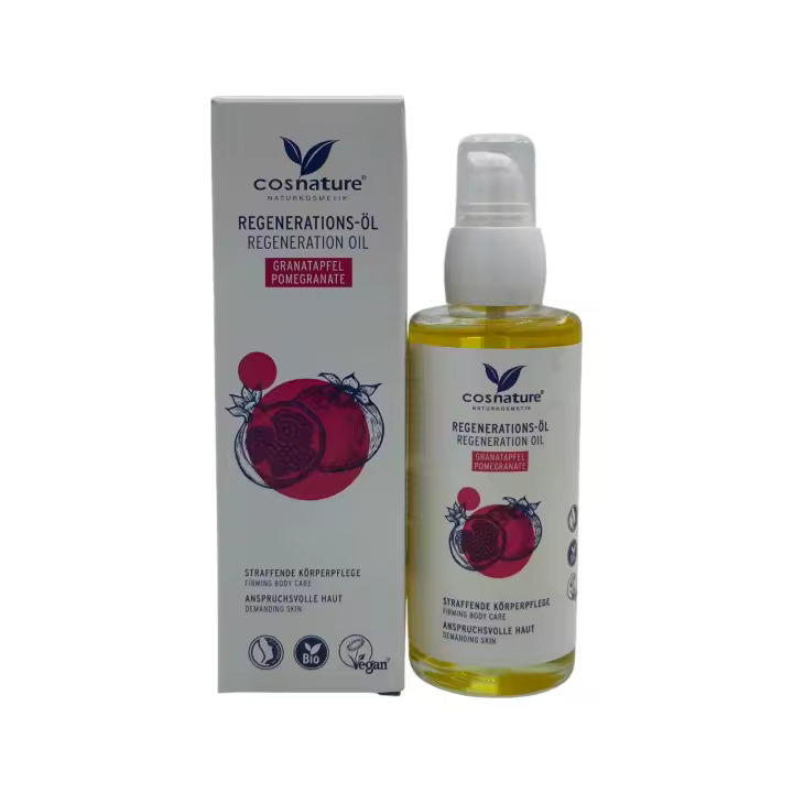Aceite Corporal Regenerante de Granada Bio Cosnature, Regeneración e Hidratación de la piel, Nutritiva, Aceite de Masaje corporal - 1