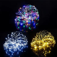 Cadena De Luces LED De Navidad Con 3 Modos Iluminación De Batería Para Decoración De Habitación Bodas Cumpleaños Y Navidad - details 5