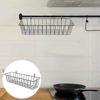 Cesta Colgante De Hierro Para Organizar Almacenamiento En El Baño Y Cocina Estantería Colgante Para Compras Caja De Almacenamiento Plegable - details 5