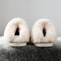 Zapatillas De Casa Para Hombres Y Mujeres Invierno Antideslizantes De Plush Cálido Con Suela Gruesa Zapatos De Piso Cómodos Y Talla Verdadera - details 10