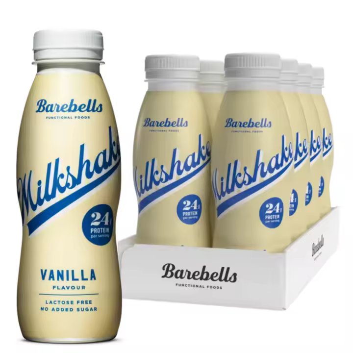 Barebells Protein Milkshake - 8x330 ml - Vanilla - 1