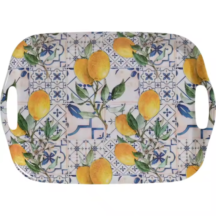 LILI HOME Vajillas de Melamina: Elegancia y Durabilidad. Plato Llano: Ø 28 cm / Plato Hondo: Ø 23 cm / Plato de Postre: Ø 20 cm / Bol Individual: Ø 13 cm / Bol de Ensalada: Ø 25 cm / Bandejas de Servir: 40 x 29 cm y 36 x 26 cm. - 1