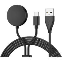 Cargador USB Para Samsung Galaxy Watch 4/3/Active 2/Active Y Galaxy Phone/Buds Cargador Inteligente De Reemplazo Compatible Con Galaxy - details 0