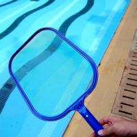 Rascador De Hojas Para Piscina 1pcs Red De Escobilla Con Palanca Herramienta De Limpieza Para Piscinas Y Spas - details 1