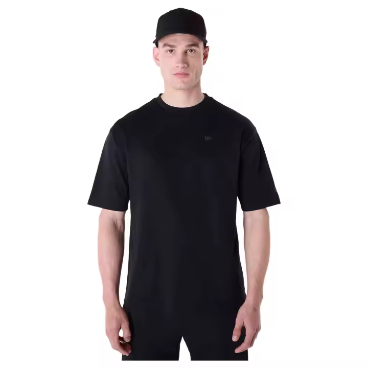 Camiseta de Manga Corta New Era  para hombre en color negro - 1