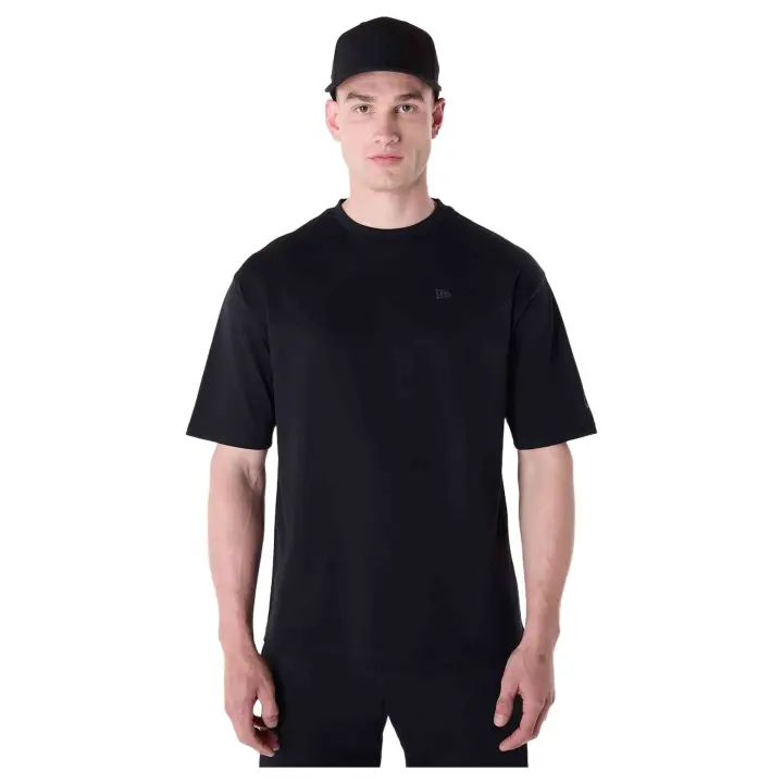 Camiseta de Manga Corta New Era  para hombre en color negro - 1