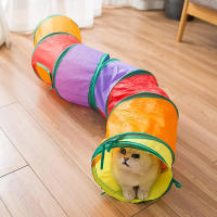 Túnel Para Gatos Plegable Juguete Interactivo Divertido Para Entrenamiento De Perros Y Gatos Juguetes Para Mascotas Accesorios Para Gatos - details 2
