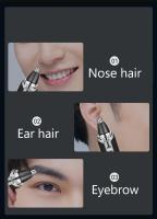Kemei 6512 Trimmer De Pelo Nasal Electrónico Afeitadora De Cabello Para Nariz Y Orejas Recortador De Pelo Nariz Limpia Y Epilador - details 8