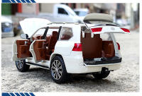 Modelo De Coche LX570 SUV a Escala 1:24 Con Luz Y Música Puertas Abiertas Función Retroceso Regalo Para Niños Vehículos De Tierra - details 0