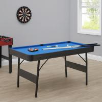 DEVESSPORT Multijuegos 5 en 1 Plegable para Juegos de Mesa, Ideal para Familias, Incluye Billar y Otros Juegos - details 0