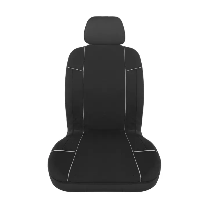 Acomoda Textil – Funda de Asiento para Coche Universal Protectora, Ajustable y Transpirable. Cubierta para Asiento de Automóvil de Fácil Instalación Compatible con Airbag. - 1