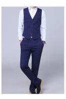 Traje De Three-piece Elegante Para Novio 2024 Con Chaleco Y Pantalones De Alta Calidad Para Bodas Y Negocios Estilo Inglés M-5XL - details 20