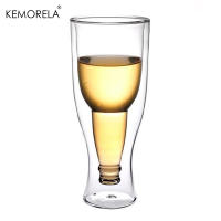 Copa De Vino Creativa De Vidrio Taza De Café Beer Whiskey Té Leche Drinkware Eco-amigable Copa De Espresso Para Bebidas - details 5