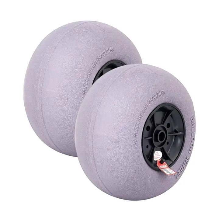 2 RUEDAS GLOBO 12" PARA CARRO KAYAK - 1