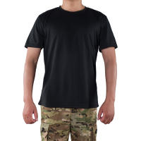 Camiseta Táctica Para Hombre MEGER Quick Dry Camiseta De Gimnasio Con Cuello Redondo Manga Corta Talla Grande Hasta 4XL Casual - details 12