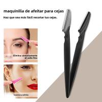Conjunto De 6/12 Piezas Afeitadora De Cejas Segura Para Rostro Y Cuerpo Colores Mixtos Herramientas De Maquillaje Pequeñas Con Cubierta - details 6