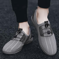 Zapatos Casuales Transpirables Para Hombre Verano Mocasines Deportivos Con Mesh Suela Suave Zapatos Planos Cómodos Para Negocios Y Uso Diario - details 13