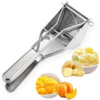 Pulpmaster Manual De Acero Inoxidable Molinillo De Patatas Y Verduras Desmontable Para Calabaza Y Zanahoria Herramienta De Molinillo De Patatas - details 1
