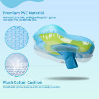 Nueva Actualización De La Piscina Flotante Para Bebés Con Canopy De Inflable Anillo Flotador Para Niños Juguete De Baño Para El Verano - details 14