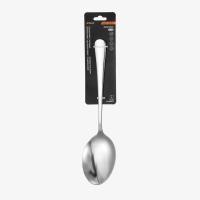 DESEOS Cuchara para servir Family | Cuchara grande | Acero inoxidable | Mango redondo ergonómico | 24.9cm - details 0