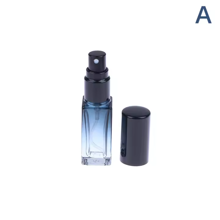 Botella De Perfume Atomizadora Vacia De Vidrio Gradiente 5ml 9ml 20ml Recargable Para Cosméticos Viaje Echantillons - 1