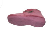 Zapatilla de estar por casa/Mujer/Berevëre/Suapel/Suela Goma/Cuña 3 cm/Tipo Botin/Cierre Fácil/Colores: Fresa/Gris - details 4