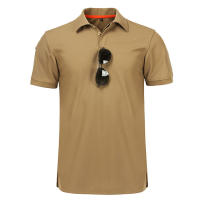 Camiseta Táctica De Verano Para Hombre Secado Rápido Manga Corta Deportiva Transpirable Workwear Para Correr Y Acampar Estilo Casual - details 2