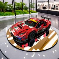 Bloques De Construcción De Carreras De Física Técnica 488 GTE AF Para Niños Modelo De Coche Deportivo Compatible Con 42125 Juguete De Montaje Para Niños - details 0