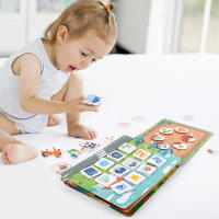 Libro Ocupado Para Bebés My First Busy Books Montessori Juego Educativo En Tablero Quieto Con Puzzle De Alfabeto Para Niños Y Niñas Regalo - details 3