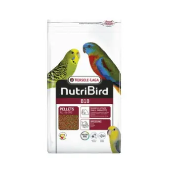 Versele-Laga Nutribird B18 para Cría de Agapornis y Periquitos con Cereales, Fruta Fresca y Alpiste para un Crecimiento Saludable - 1