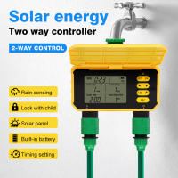 Controlador De Riego Inteligente WIFI Con Sensor De Lluvia Y Carga Solar Para Jardín Y Granjas Timer Automático De Rociado Exterior - details 9
