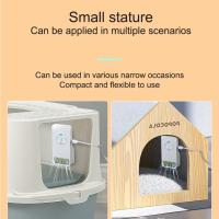 Purificador de Aire Inteligente con Ozone - Alta Potencia, Seguro y Eficiente con Múltiples Modos, Alimentado por USB, Sin Mantenimiento Necesario - Perfecto para Baños, Cocinas, Hogares de Mascotas y Más - details 8
