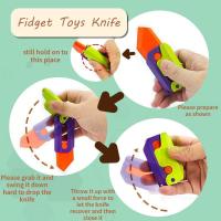 Juguete Sensorial De Relieve De Estrés Para Adultos 3D Impreso Dardo De Plástico Retráctil Brillante Juguete De Carro Guisante - details 6