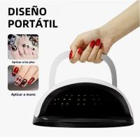 Lámpara Profesional De Uñas 380W 81 LEDs Para Manicura Luz Azul Para Secado De Esmalte De Gel Sin Manos Negras Potencia Grande Para Uñas - details 4