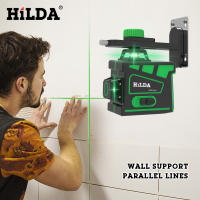 Nivel Láser 3D De 12 Líneas Auto-nivelado 360 Grados Horizontal Y Vertical Haz Láser Verde Super Potente Para Obras Y Bricolaje - details 4