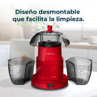 Palomitero - Cecotec Fun&Taste P'Corn Lotus 1200W | 4 Recipientes Extraíbles, 4,5L, Listas en 2 Minutos - details 0