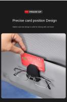 Porta-gafas Universal Para Coche Soporte De Visera Solar Accesorio Automotriz Para Lentes Material ABS Tamaño Compacto - details 9