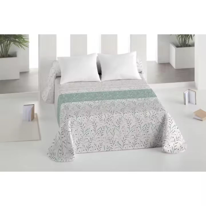 STARLEY - Colcha Bouti de Microfibra Suave con Fundas de Cojín | Diseño Ligero y Confortable para Todas las Estaciones | Para Camas de 90/105/135/150 cm | Ideal para Dormitorio Moderno y Decoración Acogedora - 1