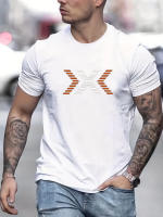 Camiseta De Algodón 100% Para Hombre Verano Estampado Moda Casual Cuello Redondo Manga Corta Tops Transpirable Para Compras - details 8