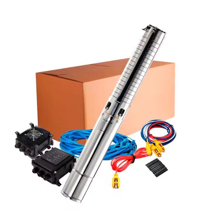 Plusenergy - Bomba de agua Solar Sumergible 4SSC 6.6/1300/160 - 1