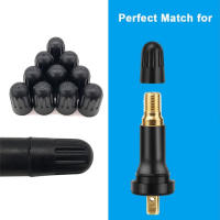 Cubiertas De Válvula De Neumático Negras De Plástico Para Coches SUV Bicicletas Camiones Y Motocicletas Universal TR20008 TPMS - details 0