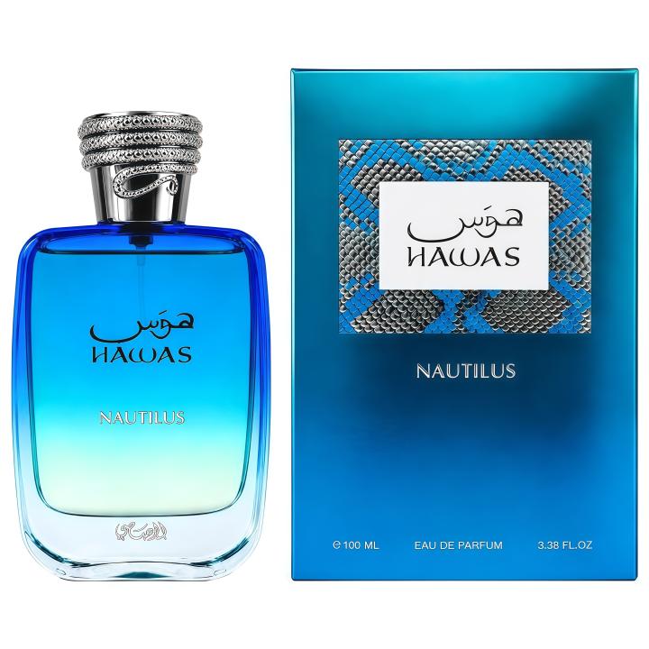 Hawas Nautilus Eau de Parfum Hombre 100 ml Fragancia Marina Amaderada y Fresca para Hombres Modernos con Notas… — oferta en Miravia