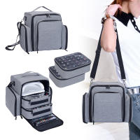 Organizador De Esmaltes UOZL Grande Con Capacidad Para 60 Botellas Y Lámpara De Arte De Uñas Grande Viene Con 2 Bolsas Independientes Material De Poliéster Estilo Casual - details 3